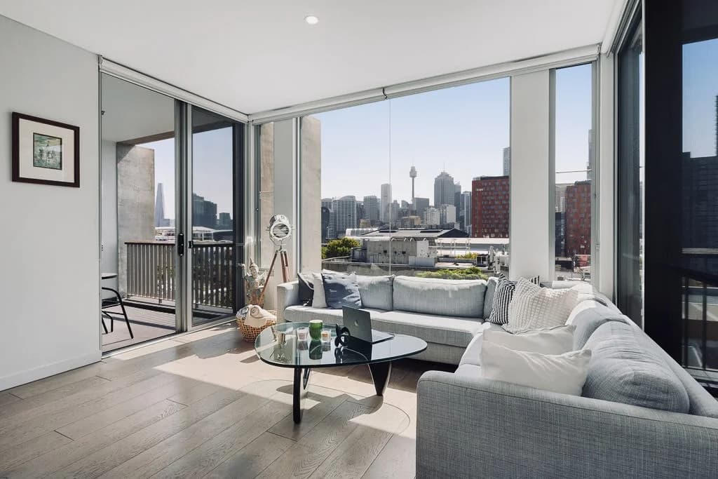 Sydney CBD Escape Living Room